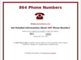 864phonenumbers.com