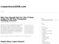 cropscience2008.com