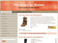 realbootsforwomen.com