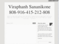viraphanhsananikone.com
