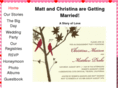 mattandchristinagettingmarried.com