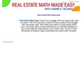 realestatemathdvd.com