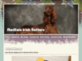 redtaleirishsetters.com