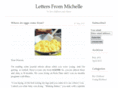 lettersfrommichelle.com