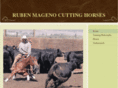 rubenmagenocuttinghorses.com