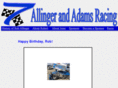 allingerandadamsracing.com