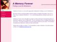 amemoryforever.org