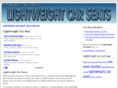 lightweightcarseat.com