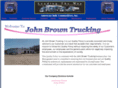 johnbrowntrucking.com