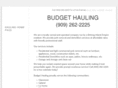 budgethauling.biz