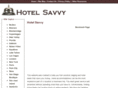 hotel-savvy.com