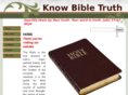 knowbibletruth.com