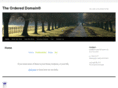theordereddomain.com