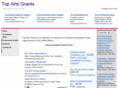 topartsgrants.com