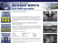 bensonminis.com