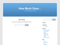 howmuchdoes.net