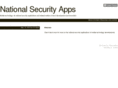 nationalsecurityapps.com