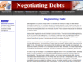 negotiatingdebts.net
