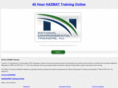 40hourhazmattrainingonline.net