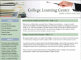 collegelearningcenter.com