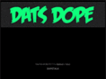 dats-dope.com