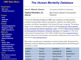 humanmortality.org