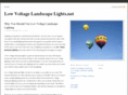 lowvoltagelandscapelights.net