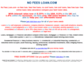nofeesloan.com