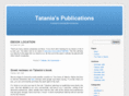 tataniaspublications.com