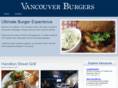vancouverburgers.com