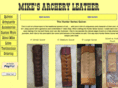 mikesarcheryleather.com