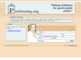 petitioning.org