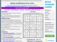 sudokuscore.com