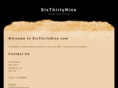 sixthirtynine.com