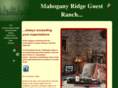 mahoganyridgeranch.com
