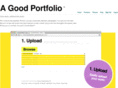 agoodportfolio.com