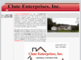 cluteenterprises.com