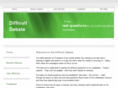 difficultdebate.com