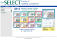 selectstaffingcalendars.com