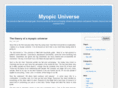 myopicuniverse.com