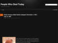 peoplewhodiedtoday.com