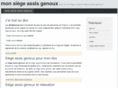 siege-assis-genoux.com
