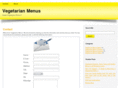 vegetarianmenus.com
