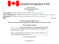 canadaimmigrationfaq.com
