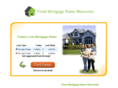 fixedmortgagerateswisconsin.com