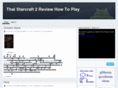thaistarcraft2.com