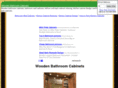woodenbathroomcabinets.com
