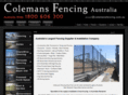 colemansfencing.com