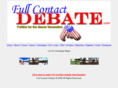 fullcontactdebate.com