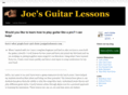 joesguitarlessons.com